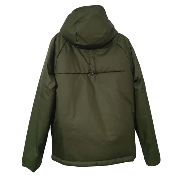 Olive Green NWT Nike Sportswear Therma-Fit Legacy Hooded Jacket - Picture 6 of 6